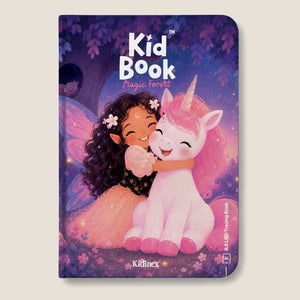 Tablet Graficzny z kartami pracy do rysowania - KidBook - Magic Forest