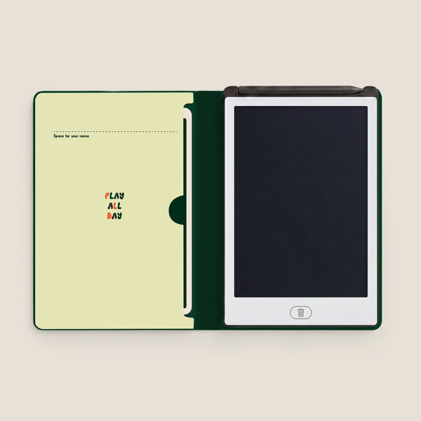 Tablet Graficzny z kartami pracy do rysowania - KidBook - Little Vehicles