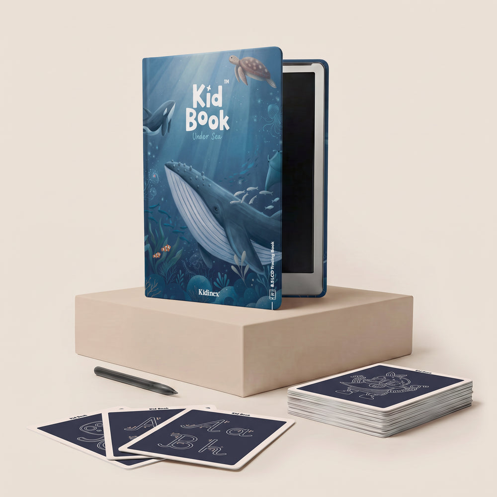 Tablet Graficzny z kartami pracy do rysowania - KidBook - UnderSea