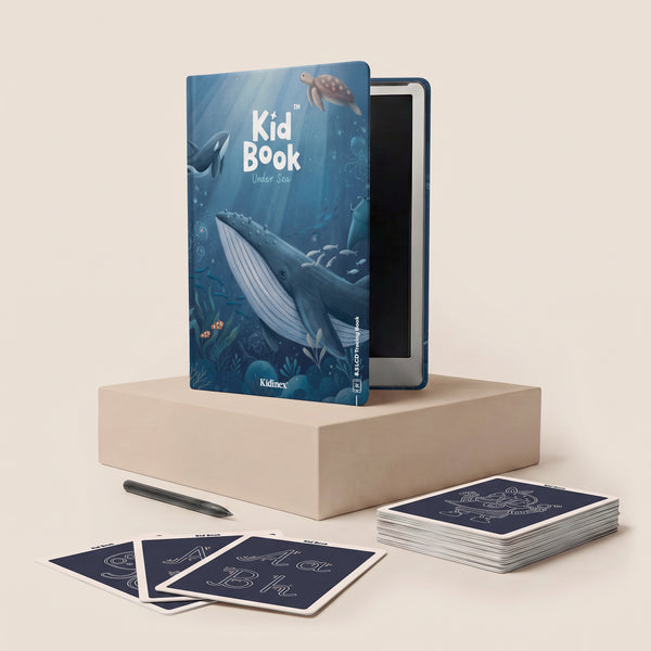 Tablet Graficzny z kartami pracy do rysowania - KidBook - UnderSea
