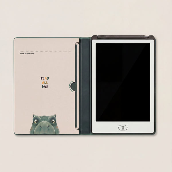 Tablet Graficzny z kartami pracy do rysowania - KidBook - Dino