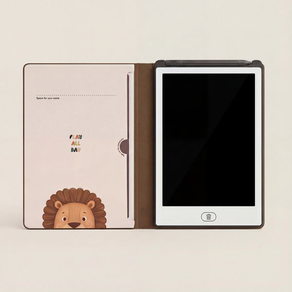 Tablet Graficzny z kartami pracy do rysowania - KidBook - Safari